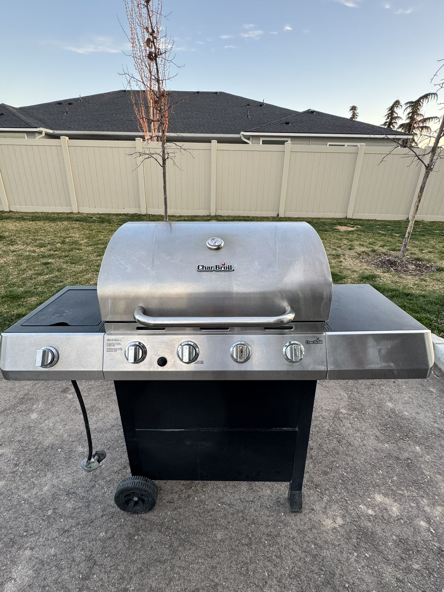 π₯ Stainless Steel Char-Broil Gas Grill β Clean & Ready π₯