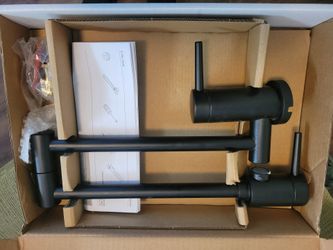 Pot filler, wall mounted