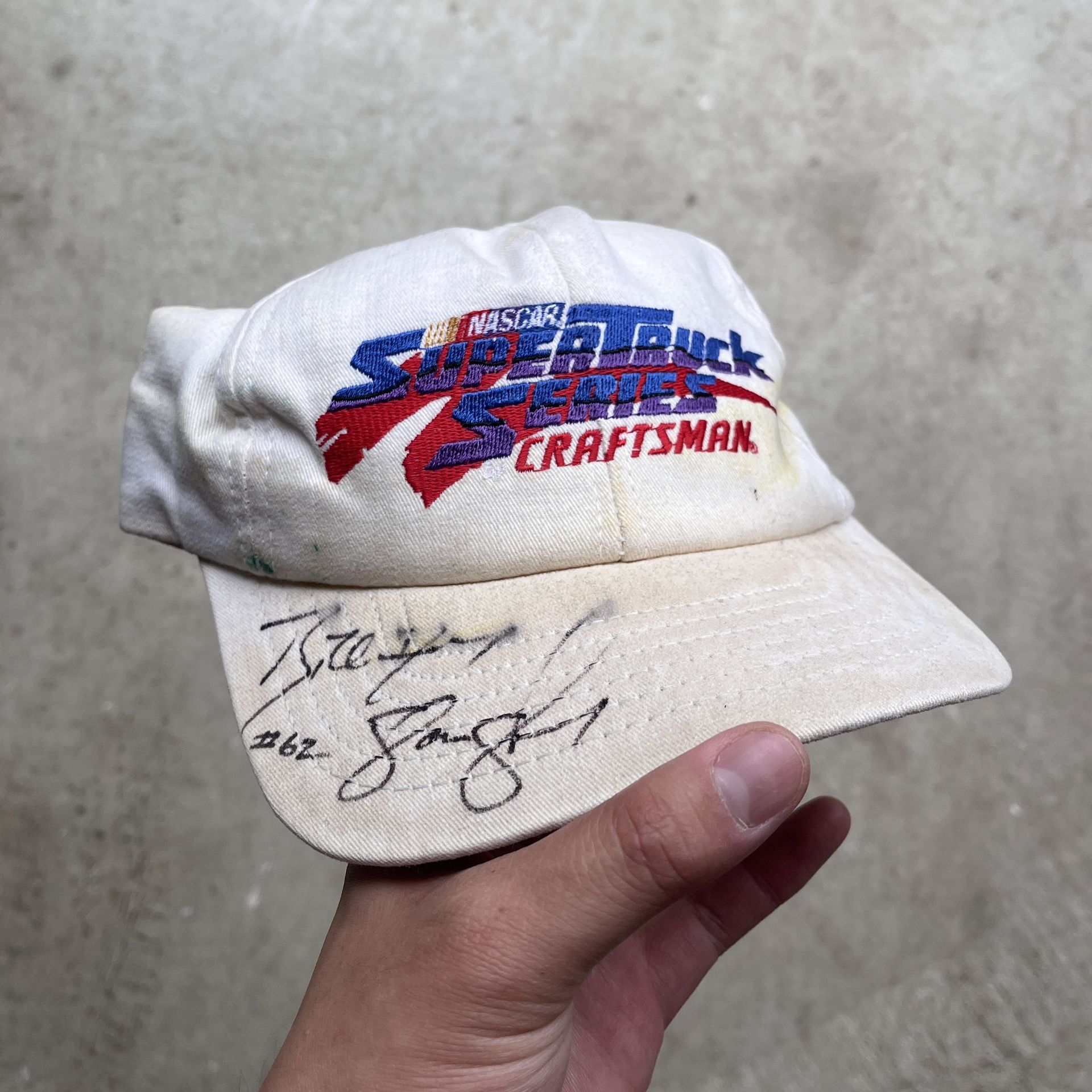 Vintage 90’s Made In USA NASCAR SnapBack