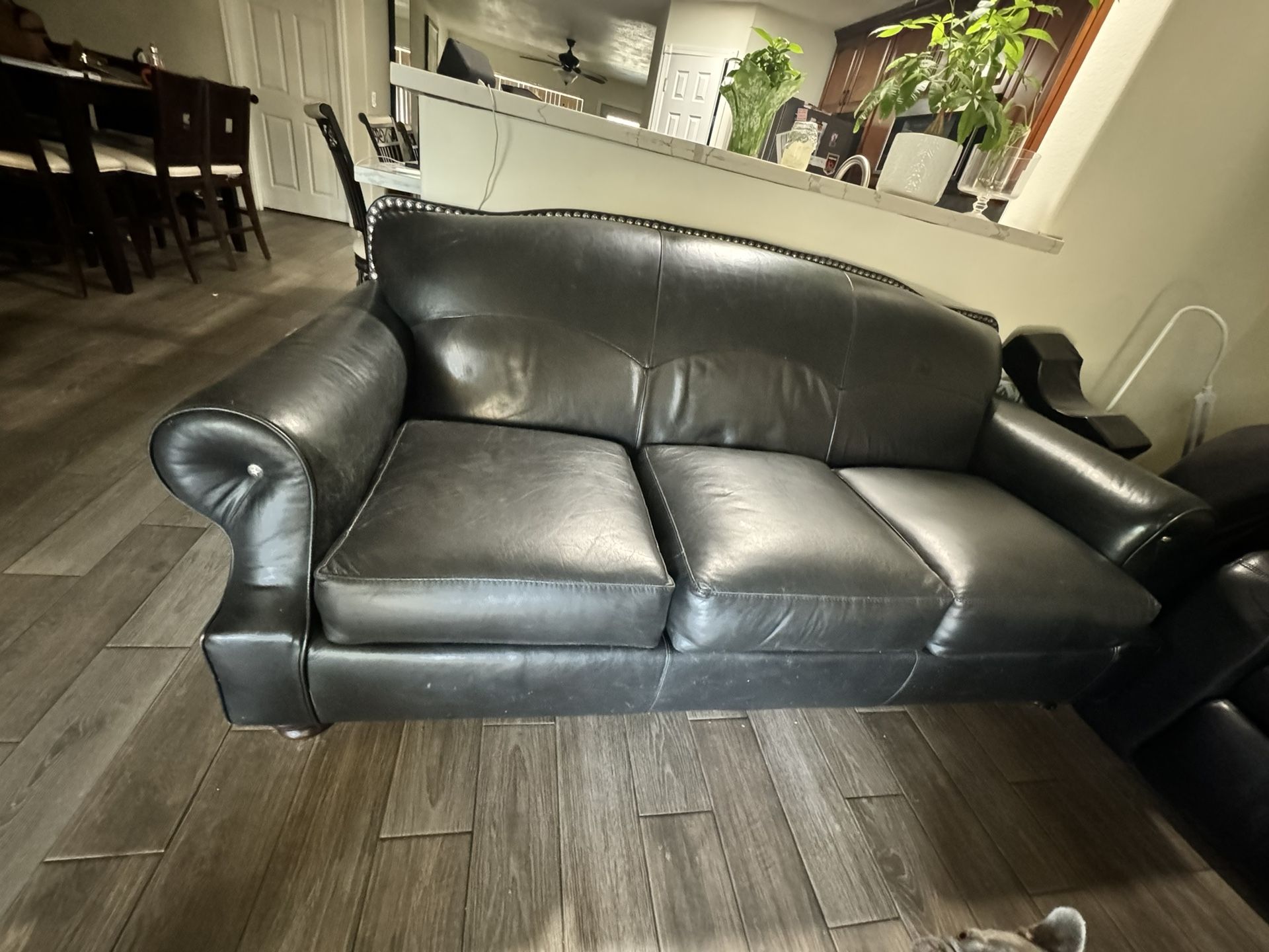 Leather Couch 