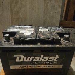 Duralast Platinum Batterie Car 