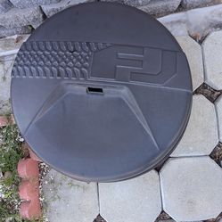 Toyota FJ Cruiser tire cover.