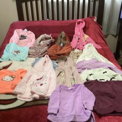 Bag Full Of Toddler Girls Clothes Size 2 T