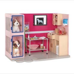 Our Generation Healthy Paws Veterinary Clinic Playset Fits American Girl