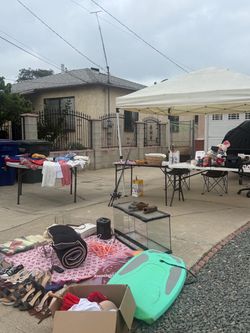 Multi family yard sale