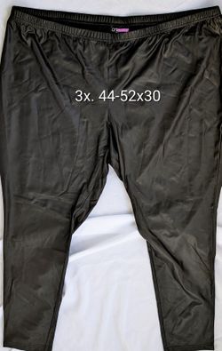 New Womens LYS Love Your Style, Love Your Size 3X 44-52x30/R13
95% Polyester,5% Spandex Faux Leather