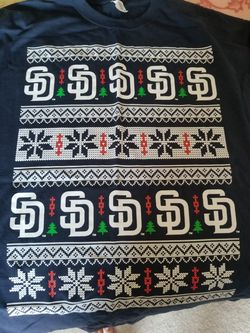 "CHRISTMAS IN JULY SAN DIEGO PADRES T-SHIRTS"