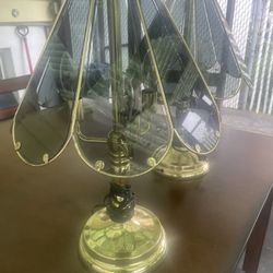 Etched Smoke Glass 