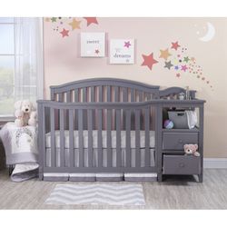 Never Been Used Berkley 4-in-1 Convertible Crib With Changer 