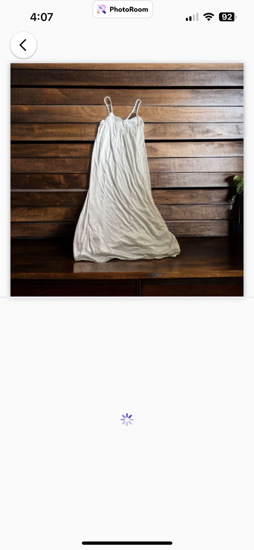 White Vintage Nightgown
