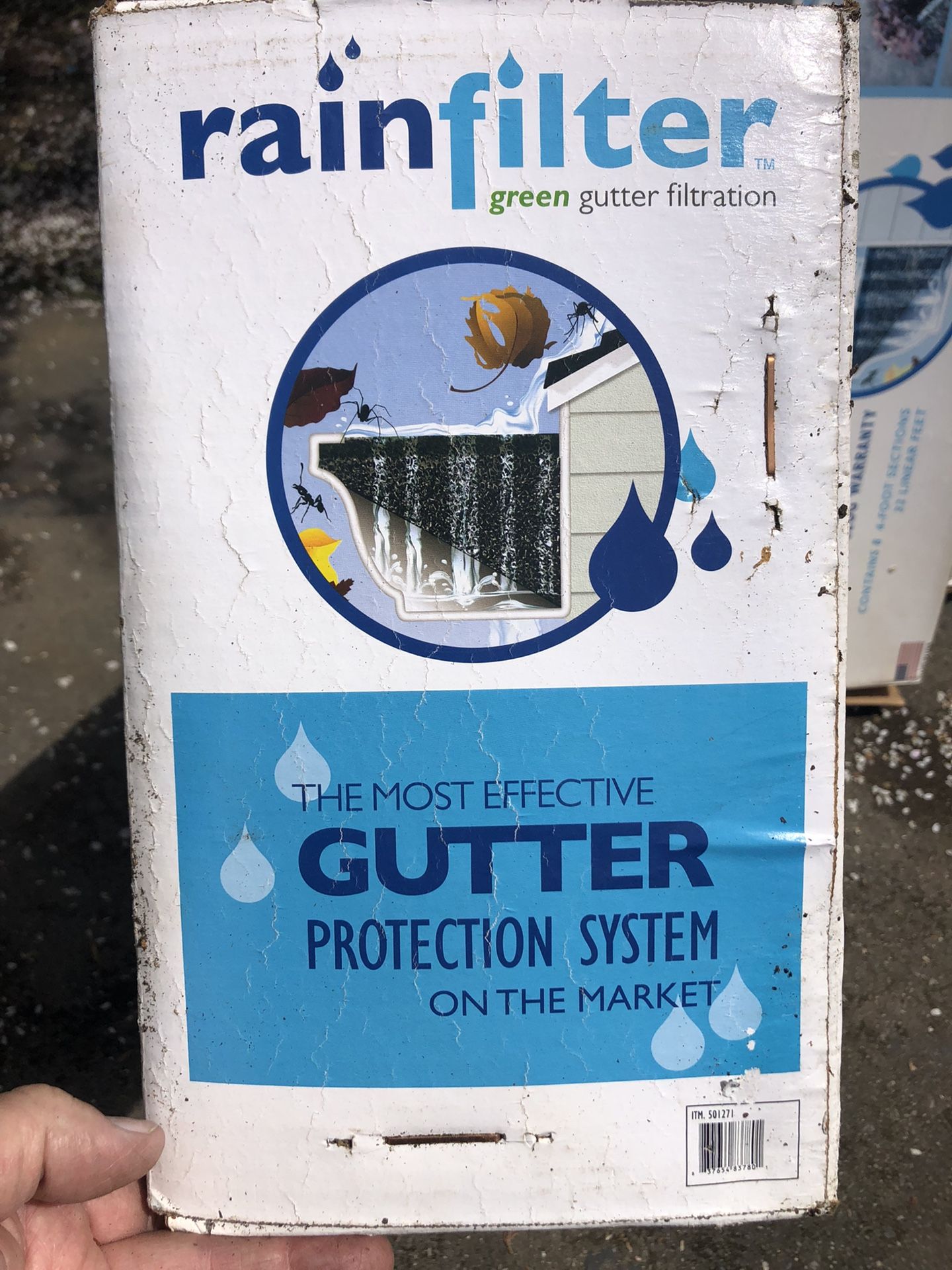 Rain filter Green Gutter Filtration
