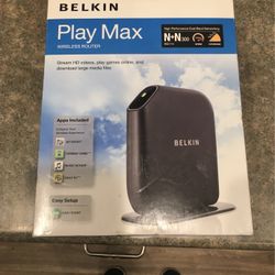 Belkin Play Max Wireless Router