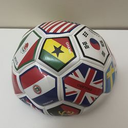 Soccer Ball 32 Country Soccer Flag  All Weather  Size 5 