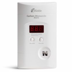 Kidde Carbon Monoxide Detector, Plug In Wall With 9-Volt Battery Backup not included