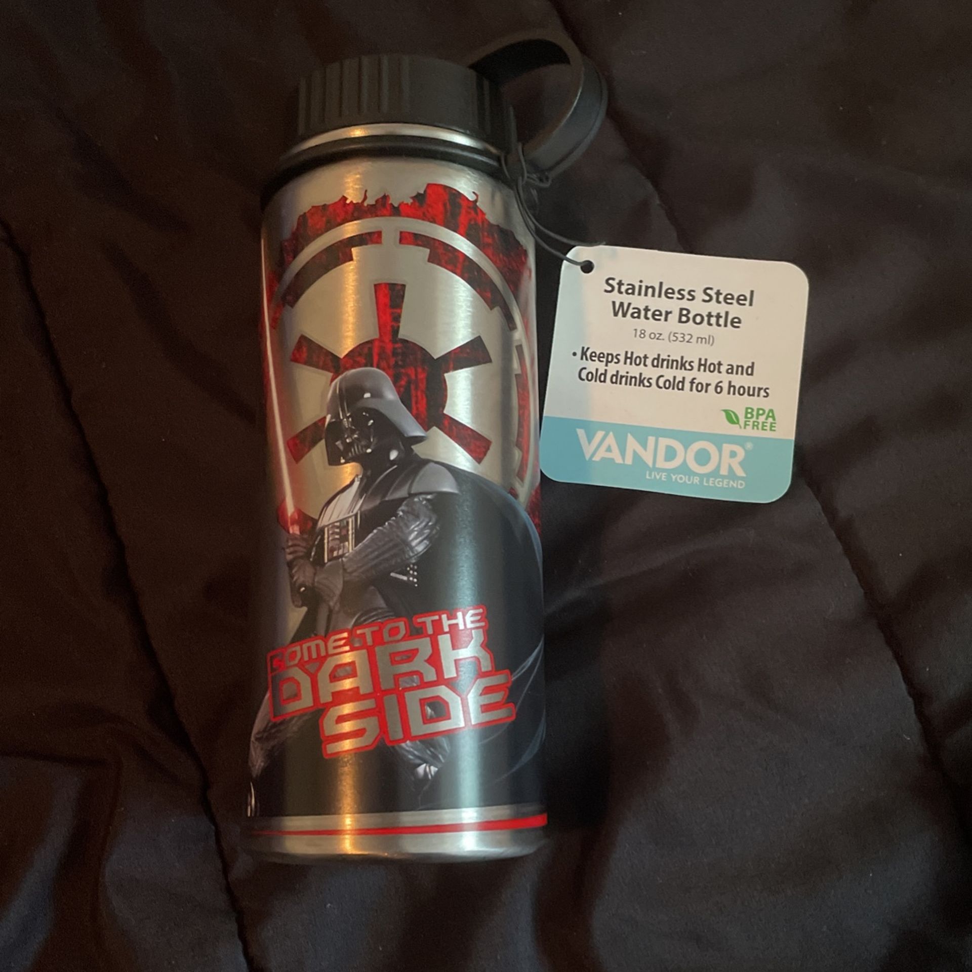 Star Wars Water Bottle And Cup 