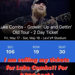 Luke combs (2 Day Concert)