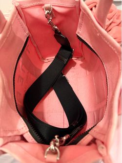 Marc jacobs canvas tote pink