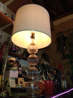 SAFAVIEH VINTAGE CRYSTAL TABLE LAMP 