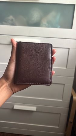 Brown Mini Mens wallet