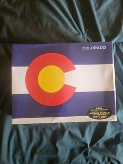 1000 Piece Colorado Flag Puzzle