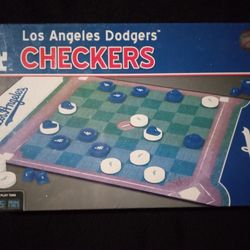 Los Angeles Dodgers Checkers 