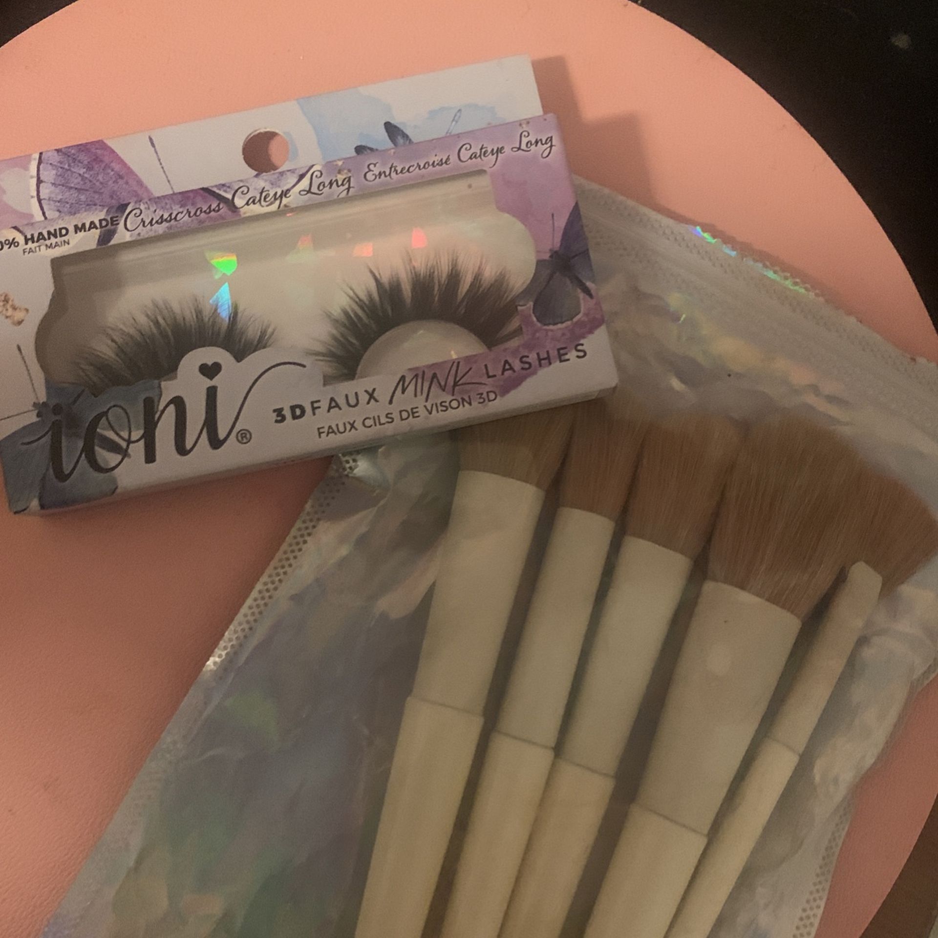 lashes And Makeup Brushes 