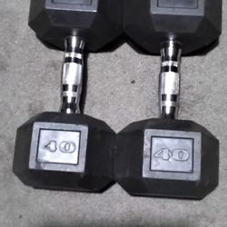 40lb Dumbell Pair