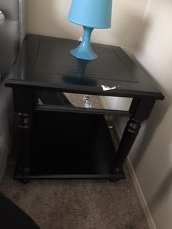 mirror side tables