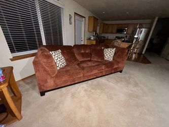 Orange Sofa Couch