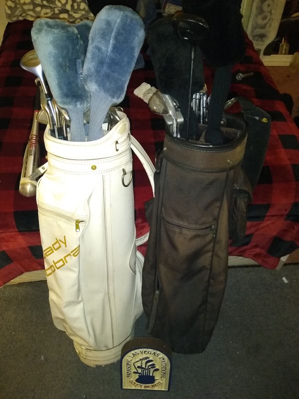 Lady Cobra and tour select golf clubs full sets with bags for Sale in