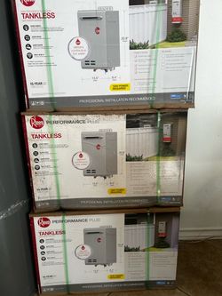 New GAS NATURAL TANKLESS $625 each