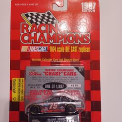 Racing Champions 1997 chrome chase car LIMITED Edition. Rick Mast Remington