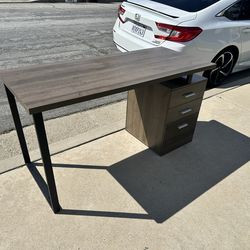 Free desk with draws and filing cabinet