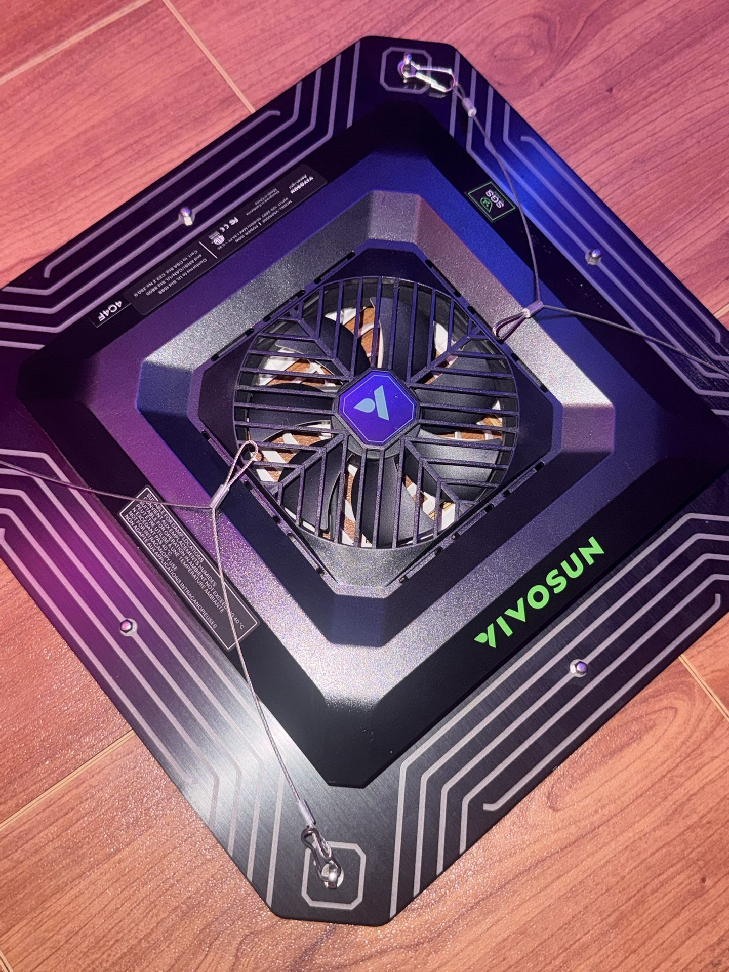 Vivosun Fan Led Light Plant Growing