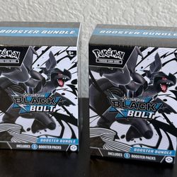 Pokémon Black Bolt Booster Bundles