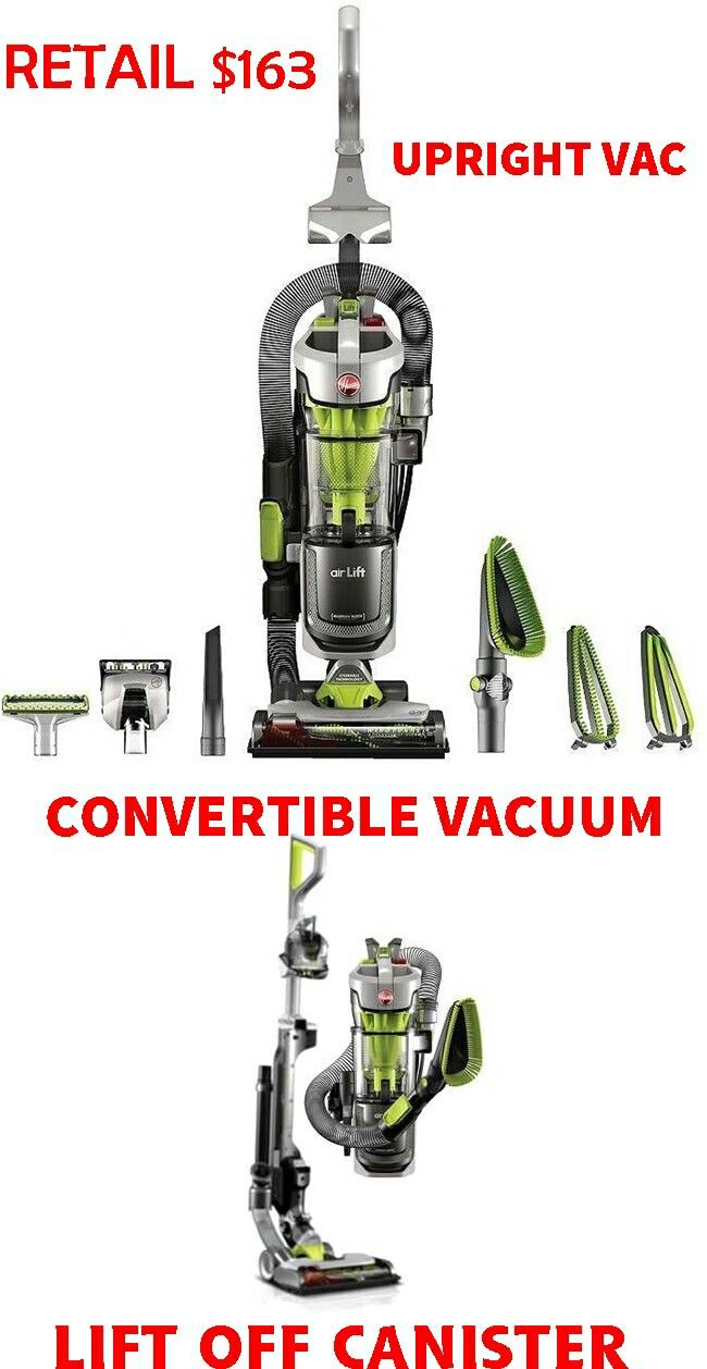 Like New Hoover Air Lift Deluxe Convertible Vacuum