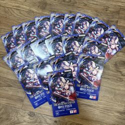 The Azure Sea's Seven Sleeved Booster Pack - The Azure Sea's Seven (OP14)