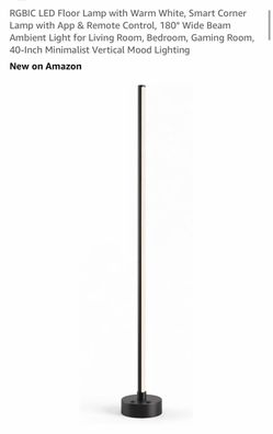 Brand new : RGBIC LED Floor Lamp with Warm White