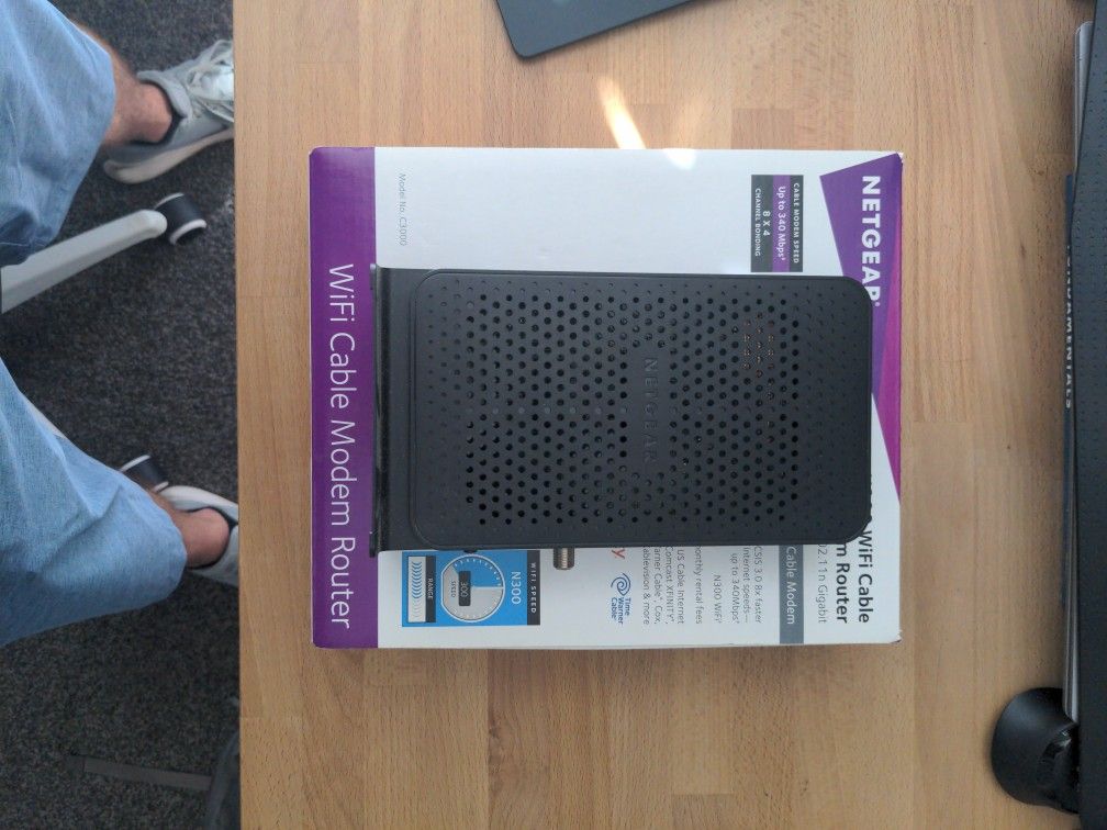 Netgear N300 WiFi Cable Modem Router