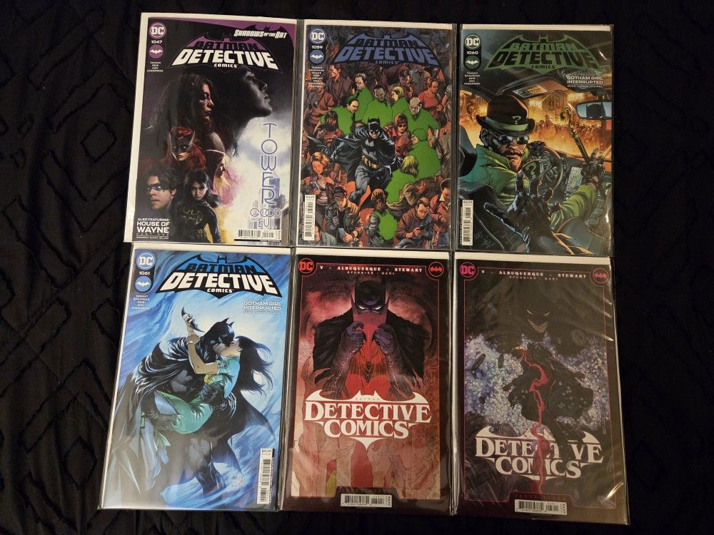 Batman Detective Comics. Comic book lot of 6! DC Comics. Tamaki. Ram V. Keys