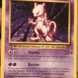 2 Mewtwo  Card
