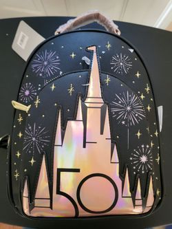 Disney 50th Anniversary Loungefly Mini Backpack