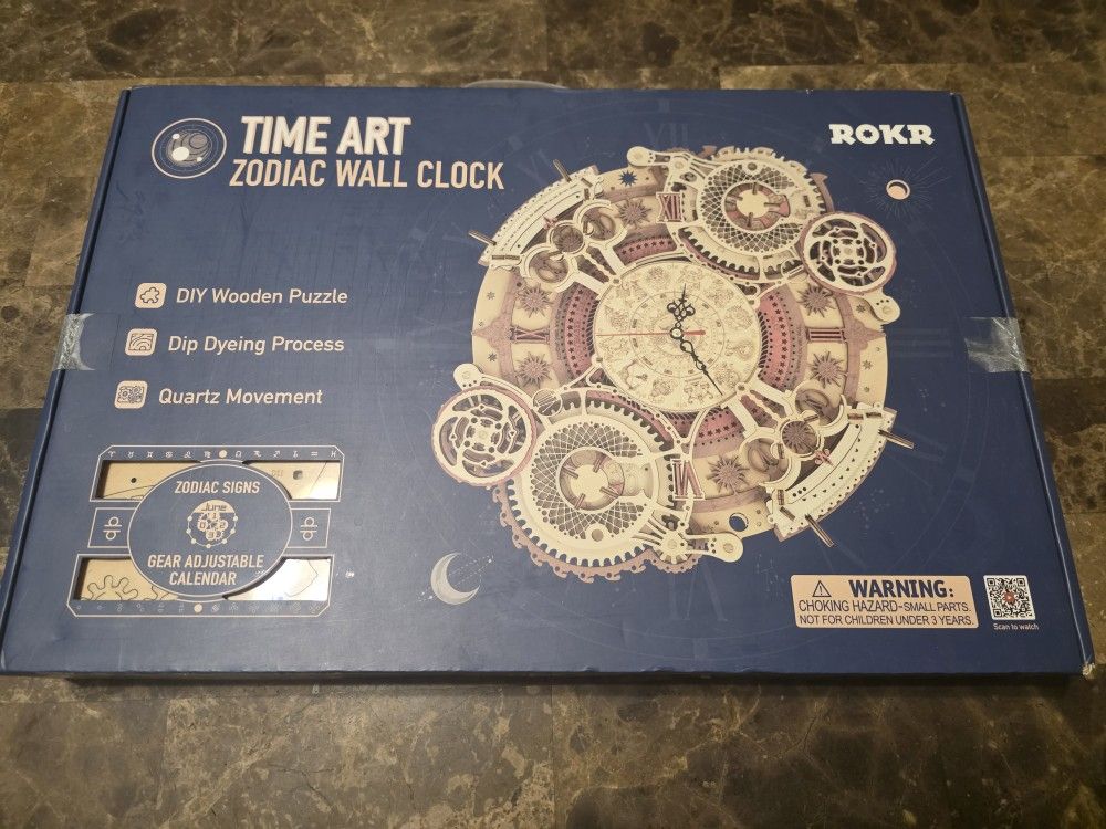 Robotime Zodiac Wall Clock