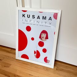 Kusama: Infinity Framed Poster