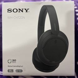 SONY WH-CH720N NOISE CANCELLING WIRELESS HEADPHONES