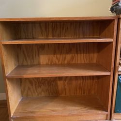 Solid Amish Pine Wood Bookshelves