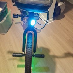 Black Bmx Style Electric Bike