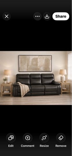 charcoal grey leather recliner sofa
