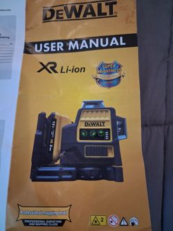 De Walt  XR Li-on Laser Level