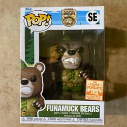 Funko Pop Camp Fundays 2023 Funamuck Bears